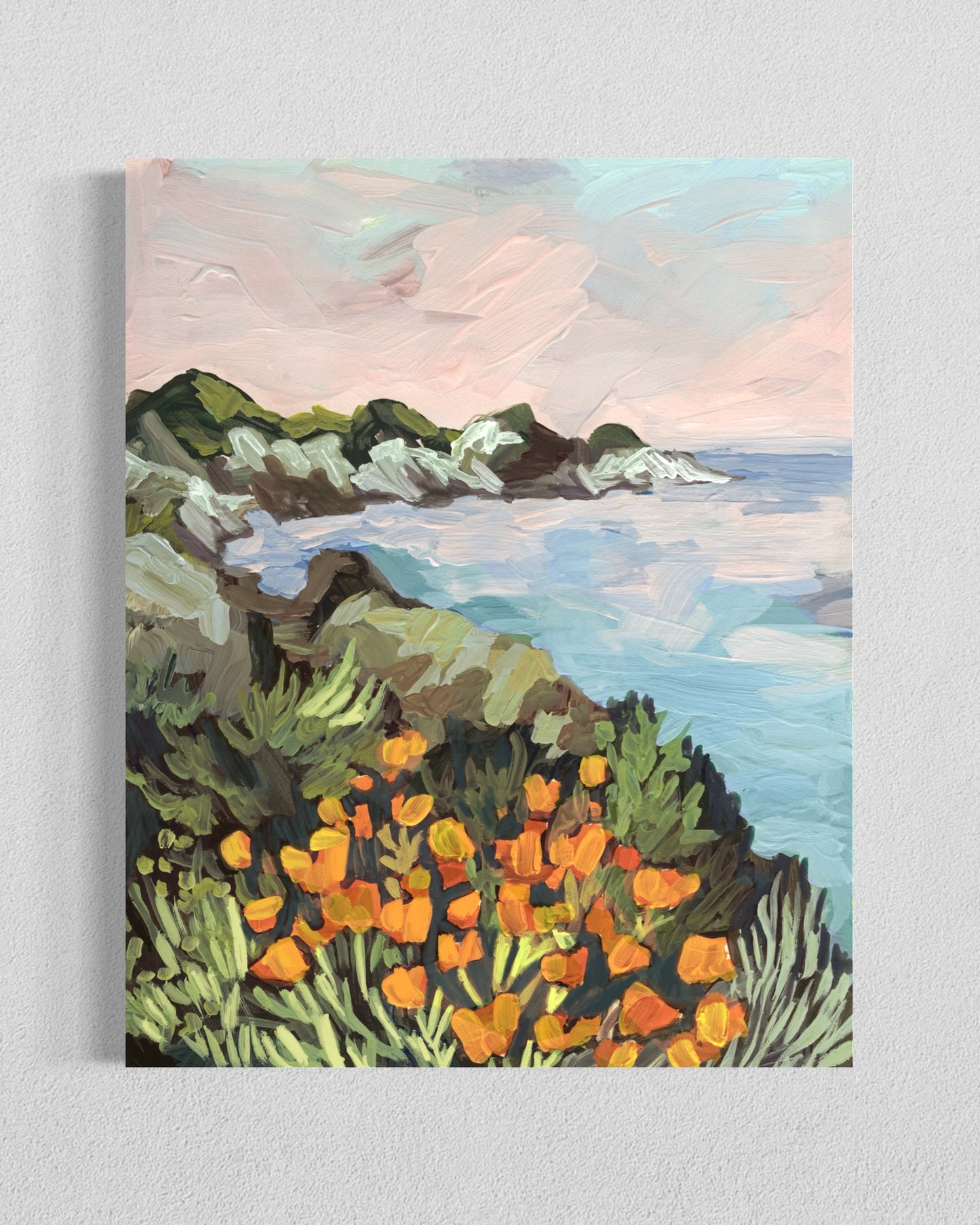 Cliffside California Poppies