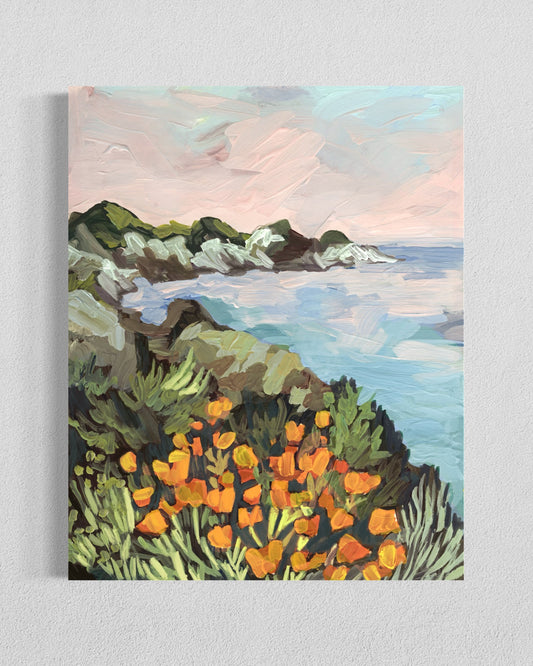 Cliffside California Poppies