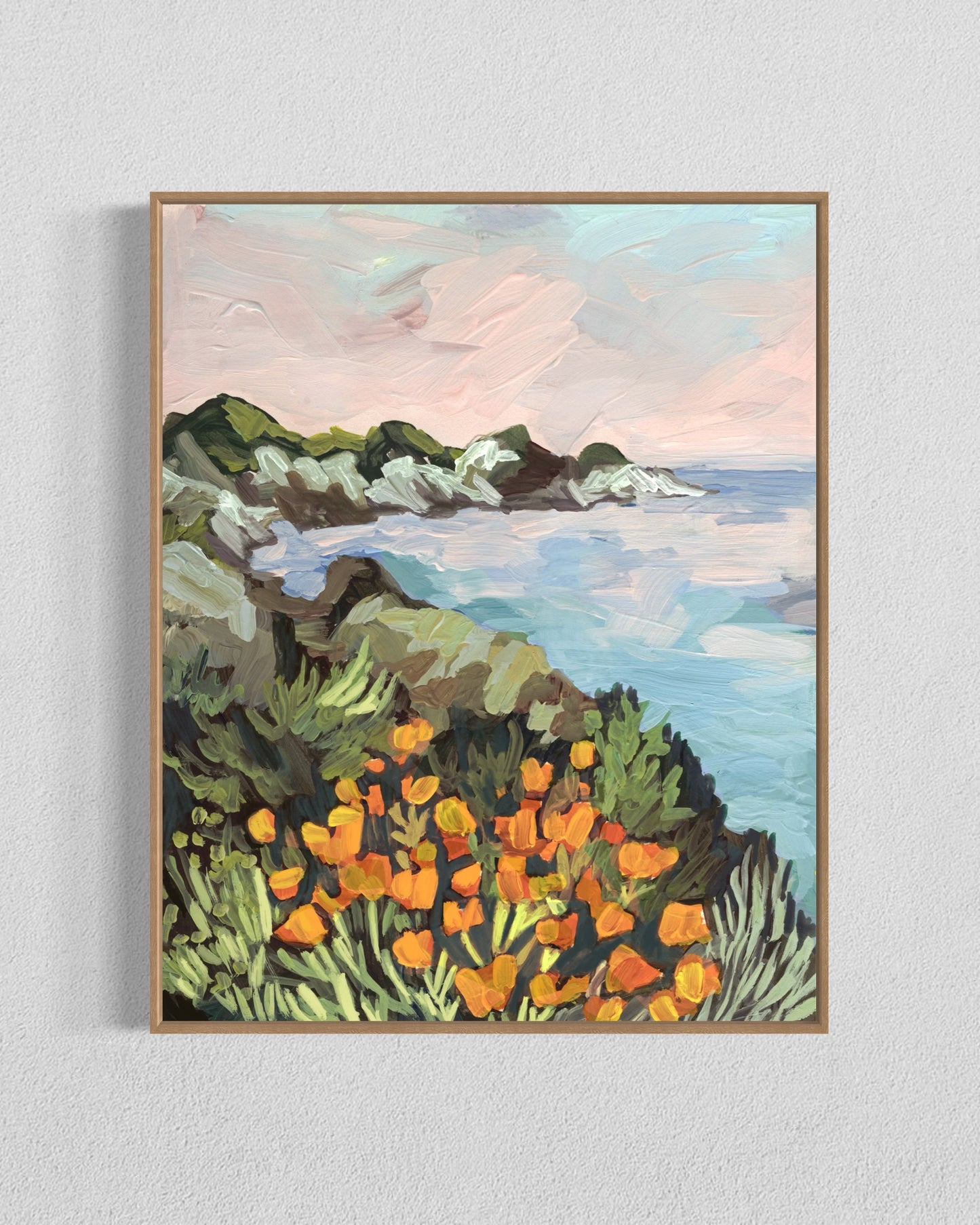 Cliffside California Poppies