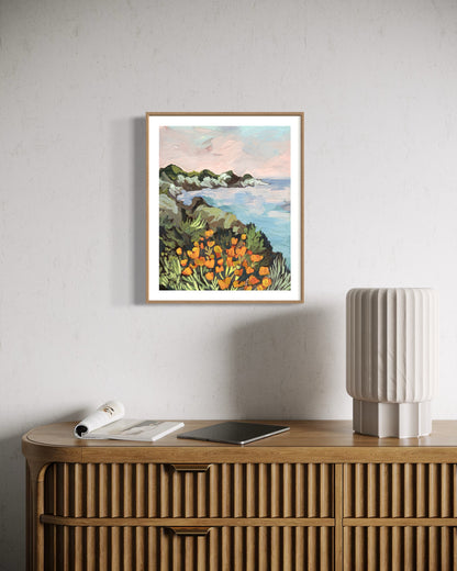 Cliffside California Poppies