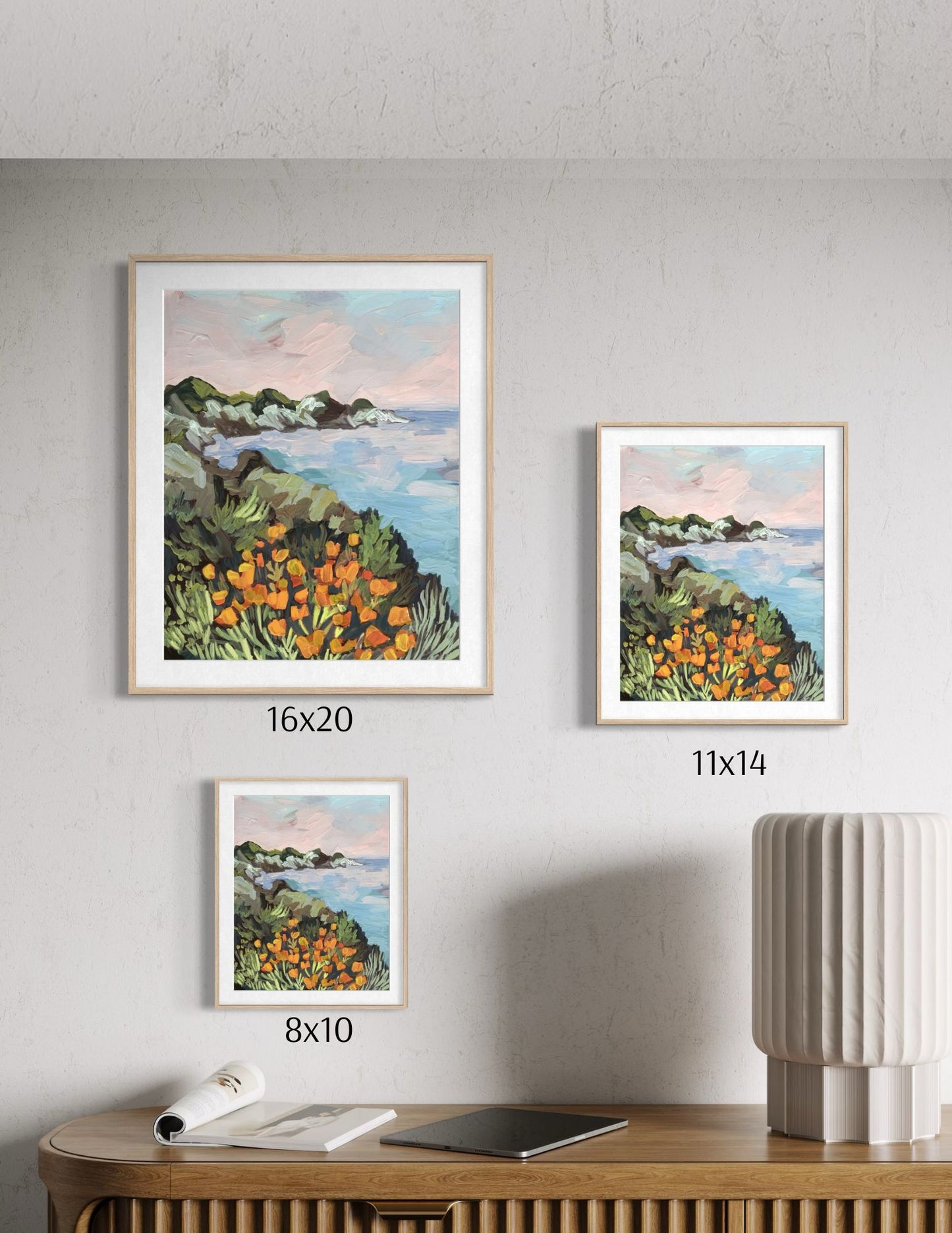 Cliffside California Poppies